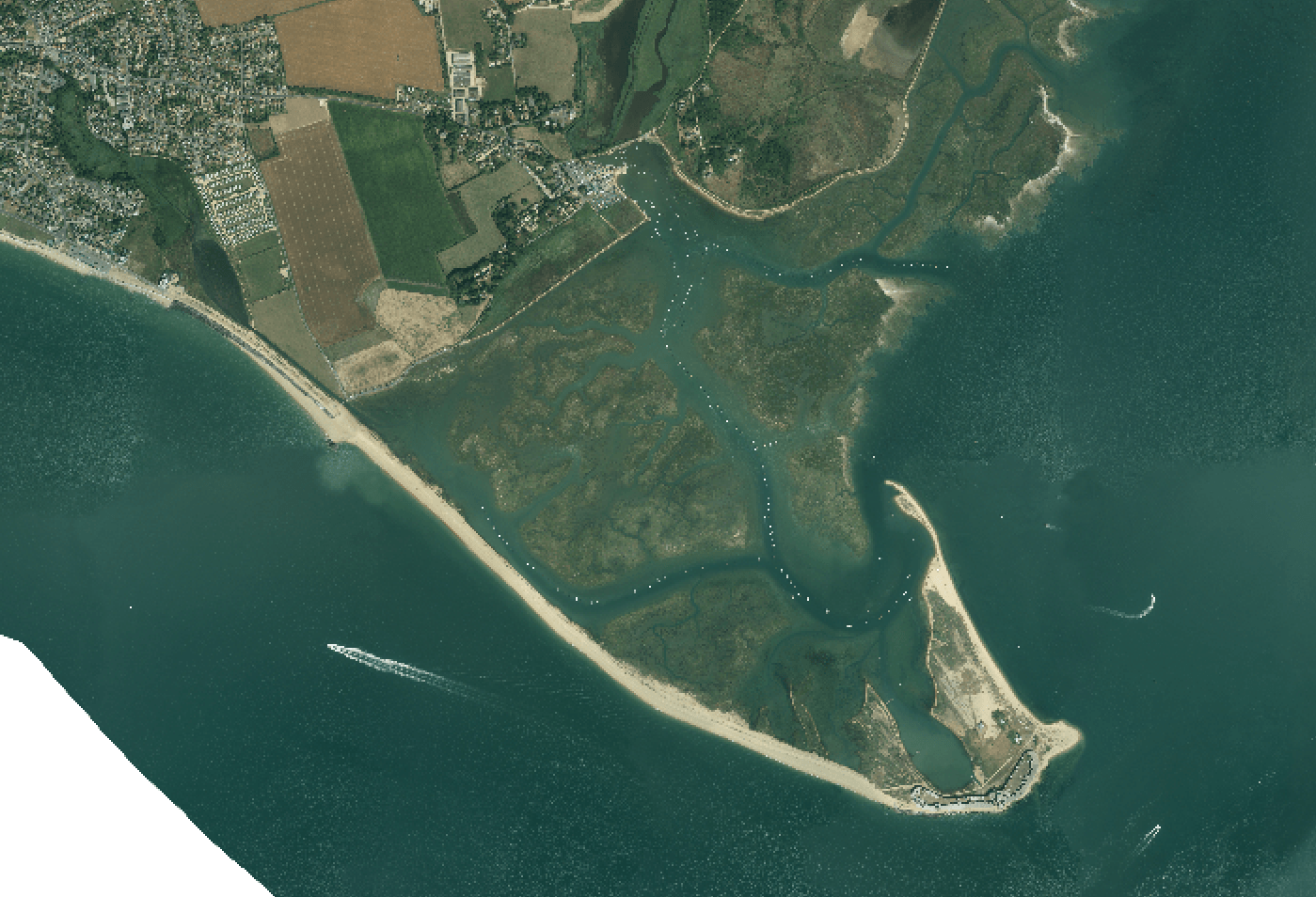 Hurst Spit Aerial Photo